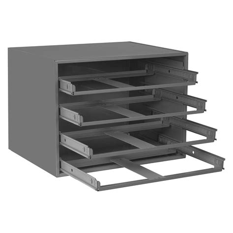 Large Slide Rack, 4 Compartments 